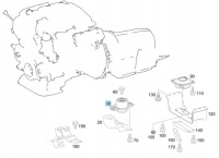 Купить Оригинальная правая подушка двигателя mercedes-benz gl/ml, фото thumb