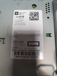 Радио навигация navi панель 23218952 13406665 95196686 zafira c astra j 4 с Разборки, фото thumb