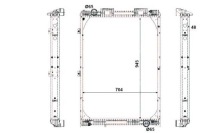 Купить Радиатор двигателя man f2000 d2840lf20-e2866df01 01, фото thumb