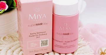 MIYA COSMETICS SUCHY SZAMPON PUDER DO STYLIZACJI 2W1