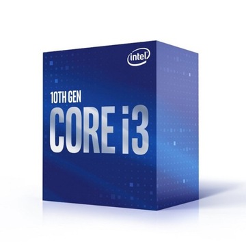 Процессор Intel i3-10100F 4 x 3,6 ГГц 10-го поколения.