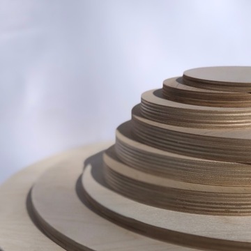 Sklejka arkusz 760x500 8 mm do cięcia laserem CNC