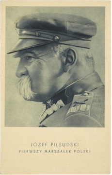 Плакат ПИЛСУДСКИЙ 1934 г. 30x40см M16