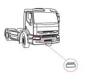 фото thumb №2, Рамка фара права renault premium 96-06