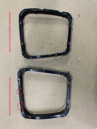 Alfa romeo 159 чохол важіль перемикання передач  szary + рамка oem в Україні, фото thumb