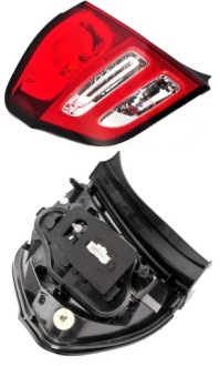 фото thumb №1, Лампа задня ліва citroen c3 2010-2013 valeo