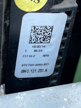 фото thumb №8, Audi a4 b9 8w 2.0 tfsi pas переднє радіатор комплект