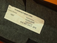 Audi a8 4h обшивка стойка средний lh 4h0867243f Киев, фото thumb