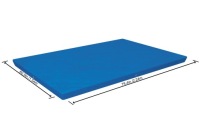 Крышка для бассейна с каркасом 221x150 см BESTWAY