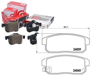 фото thumb №2, Brembo тормозные колодки ham. mazda rx8