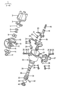 фото thumb №1, Оригінал вал верхній апарата skoda favorit