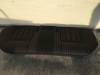 фото thumb №6, Задняя заднее сиденье сиденье чёрные mercedes w124 sedan