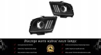 Фонари фары к ford mustang 2004-2009 led полоса Цена, фото thumb