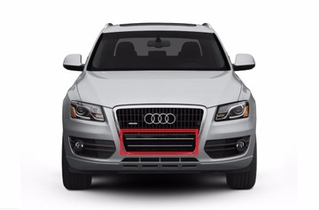 фото thumb №6, Накладка na номерні знаки реєстраційна чорна блискуча audi q5