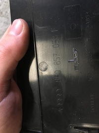 фото thumb №5, Бардачок полиця панелі консолі seat exeo 8h0857058f