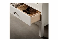 Шкаф IKEA IDANAS со стеклянными дверцами белый 121x50x135 см