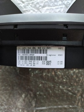 фото thumb №6, Спідометр  mercedes ml w164 європа w251 3.0 cdi