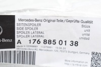 Купить Mercedes benz w176 передний левый спойлер крышка багажника a1768850138 оригинальный, фото thumb