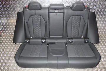 фото thumb №8, Bmw x4m f98 x4 g02 обивка сиденья диван обшивки планки кожа / чёрная