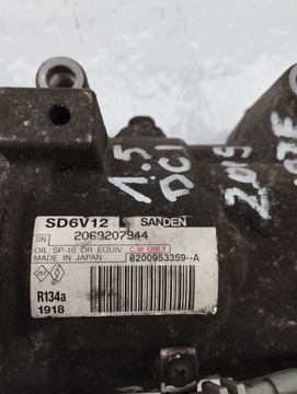 фото thumb №8, Renault kangoo ii 2 1.5dci компресор компресор кондиціонера 8200953359