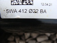 фото thumb №3, Поворотный кулак амортизатор левый golf viii gti 2.0 tfsi 5wa407257b 5wa412022ba