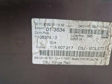 фото thumb №9, Vw id.4 id4 бампер переднє перед 11a807221