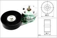 фото thumb №2, Натягувач ремінь клиновий land rover discovery iii discovery iv range