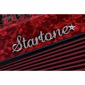 Startone Kids Accordion Red MKII Клавишный аккордеон детский + чехол