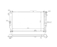 Купить Радиатор воды opel vectra a 88- 1300092 новая, фото thumb