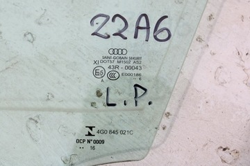 фото thumb №9, Audi a6 скло двері ліві 4g0845021a 4g0845021 ліва перед передня подвійна