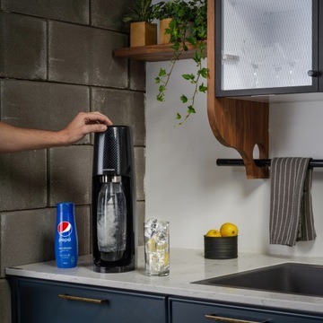 Набор SodaStream Terra Saturator + 2 бутылки Fuse по 1л + сироп Pepsi 440мл