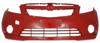 фото thumb №1, Chevrolet spark 2010-2012 бампер перед gge super red rot