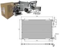 фото thumb №1, Nissens 94392 конденсатор, кондиціонер