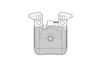 фото thumb №1, Ferodo fdb4663 набор тормозных колодок тормозных, тормоза дисковые