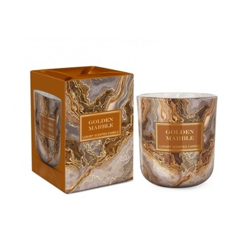 Świeca zapachowa Bartek Candles Golden Marble 150g