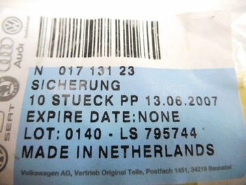 фото thumb №6, Предохранитель 20a/32v volkswagen n01713123