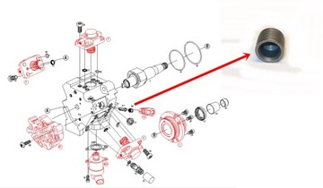 фото thumb №9, Набор ремонтный насоса cr cp1/h3/r85 audi 2.7 tdi 3.0 tdi vw 3.0 tdi