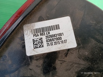 фото thumb №8, Лампа лівий зад peugeot 508 ii gt sw 20260831001