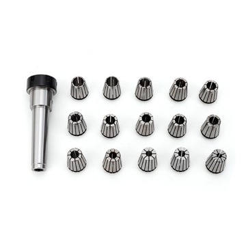 15 Sztuk MK4 ER25 Zestaw tulei zaciskowych 2-16mm