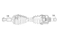 фото thumb №2, Полуось приводная peugeot 308 ii 13- левая 6b тип mc/