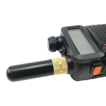 Diamond SRH805S SMA-гнездовая мини-короткая двухдиапазонная ОВЧ-УВЧ-антенна