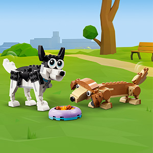 LEGO CREATOR 31137 БЛОКИ CUTE DOGS DOGS DOGS