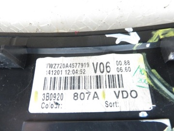 фото thumb №14, Спидометр vw passat b5 fl 1.9 tdi 3b0920807a