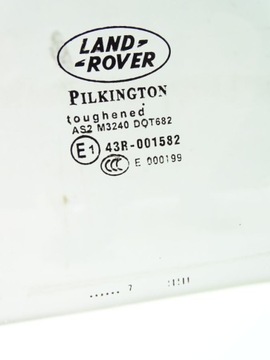 фото thumb №2, Land rover freelander ii 06-14 стекло дверь левый зад 07