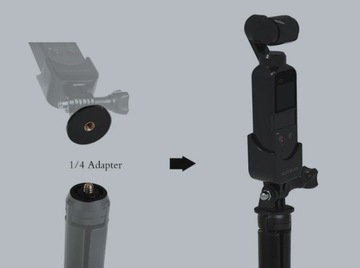 Держатель адаптера для селфи-палки для DJI OSMO POCKET