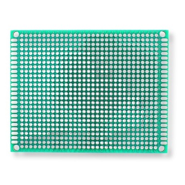 Płytka PCB prototypowa 7x9cm dwustronna 906 otworów drukowana 2.54 mm