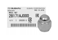 фото thumb №1, Гайка болты колеса subaru 28171aj001 оригинал