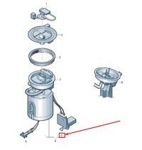 фото thumb №1, Vw passat b8 3g fuel манометр sender 3q0919673j