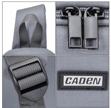 Фоторюкзак на одно плечо Caden D15, серый