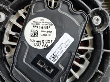 фото thumb №14, Комплект радиатор вентилятор pas переднее балка vw golf viii 8 2.0 tdi 1.5 ts